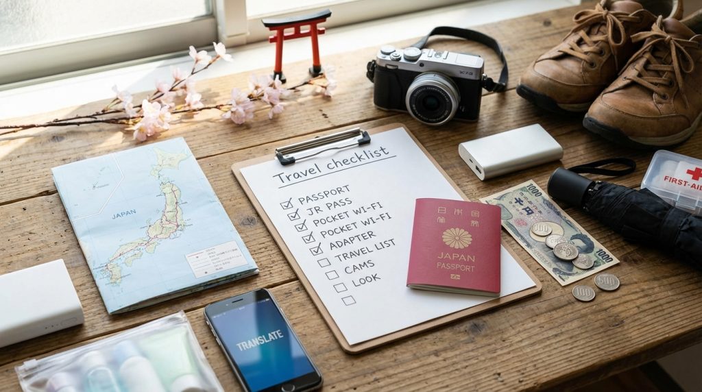 découvrez la check-list voyage indispensable pour le japon, conçue pour éviter les oublis frustrants et garantir une arrivée sans mauvaises surprises.