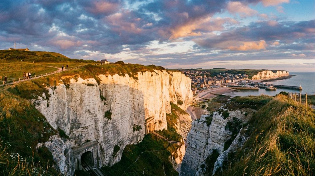 Étretat n’est pas la seule — la ville normande célèbre pour ses falaises que tout le monde oublie de citer