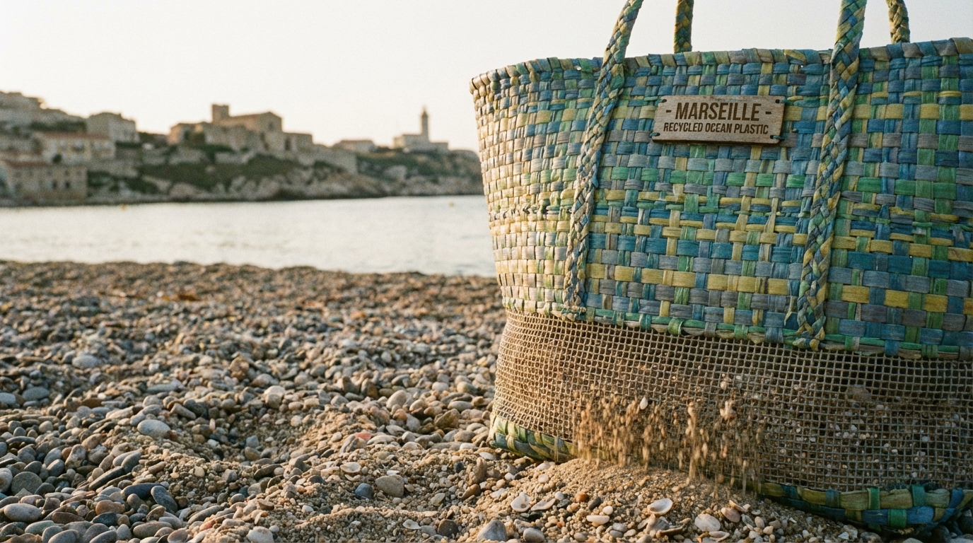 découvrez ces sacs de plage en plastique recyclé, alliant légèreté et engagement écologique pour des voyages responsables et élégants.