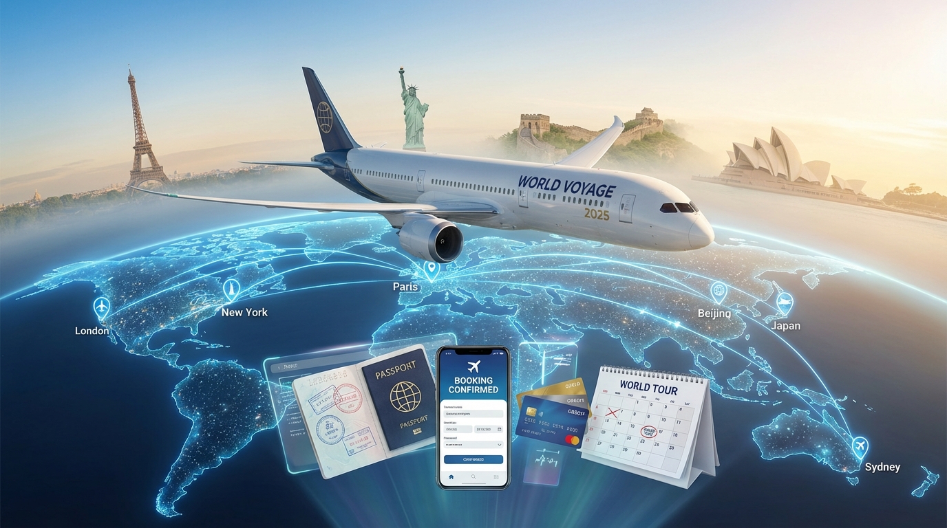 découvrez combien coûte réellement un tour du monde en avion en 2025 et obtenez des conseils pratiques pour bien organiser votre voyage autour du globe.