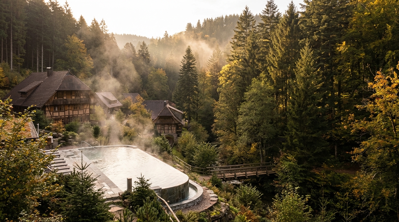 découvrez un week-end en forêt-noire avec spa pour une escapade relaxante et dépaysante en allemagne, sans prendre l'avion. profitez de paysages naturels et de bien-être au cœur de la nature.