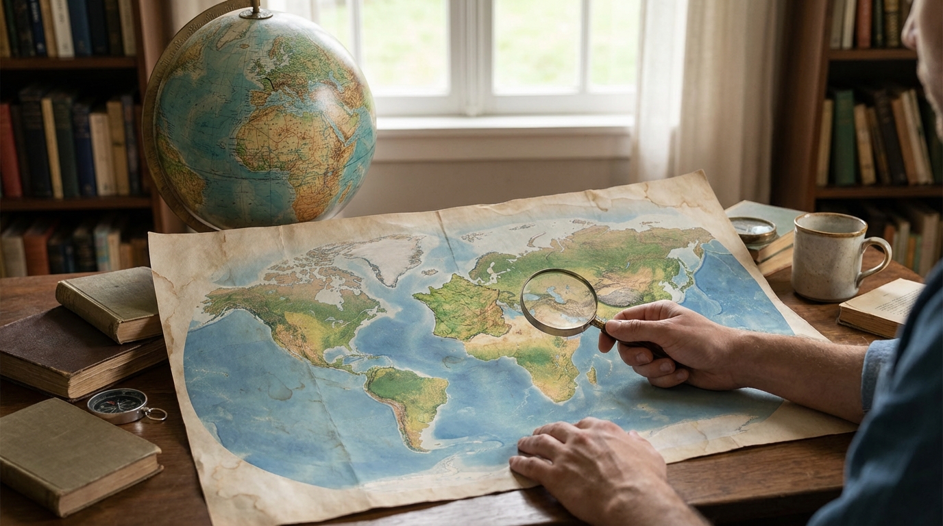 découvrez un planisphère unique centré sur la france pour explorer le monde sous un nouvel angle, directement depuis chez vous.