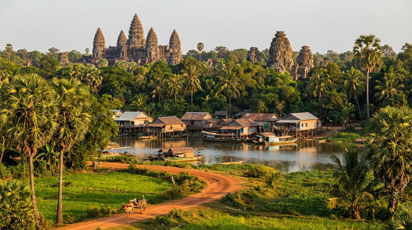 découvrez mon blog dédié au cambodge, explorez les mystères des temples d&#039;angkor, la vie authentique des villages flottants et les aventures sur les routes de latérite.